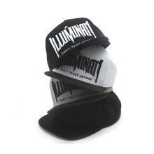 Flat Brim Snapback Caps Acryl Buchstaben